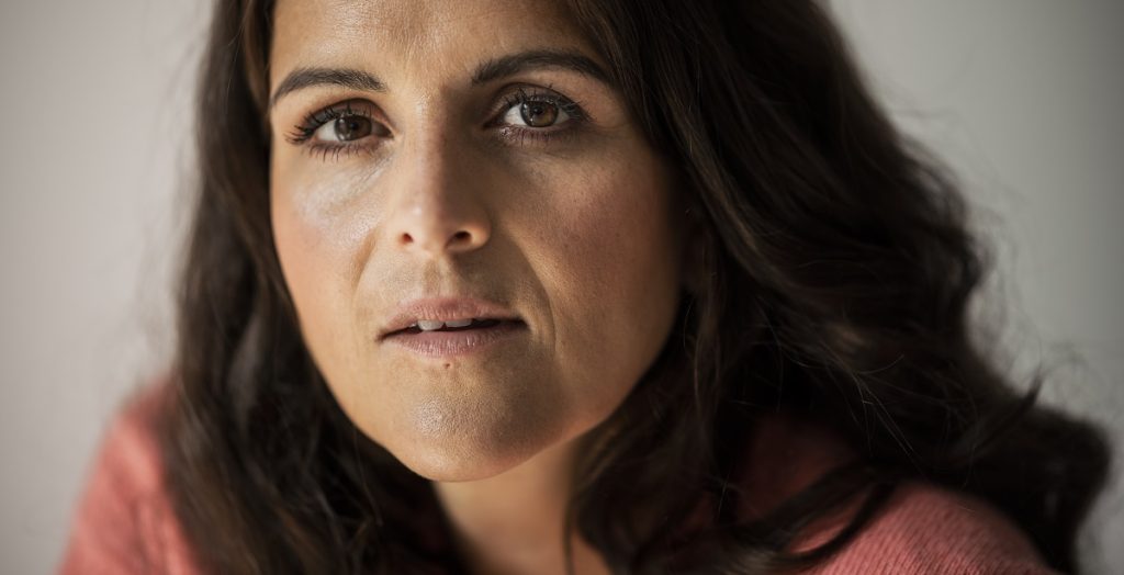 Petra Nagel bryder sammen for åben skærm