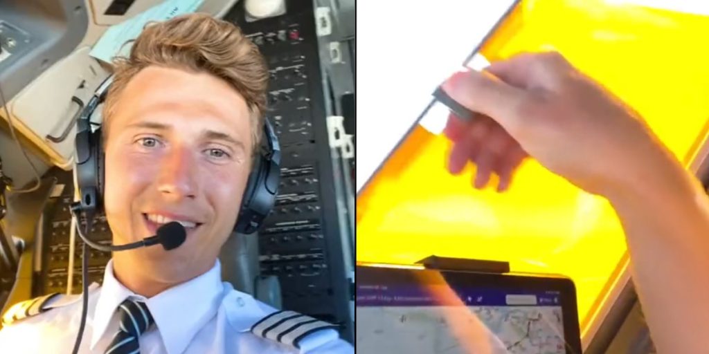 Pilot afslører endelig, hvordan udsigten er fra cockpittet i 35.000 fods højde – og folk er forbløffede