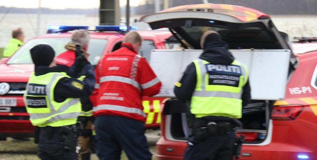 Mulig drukneulykke ved dansk sø