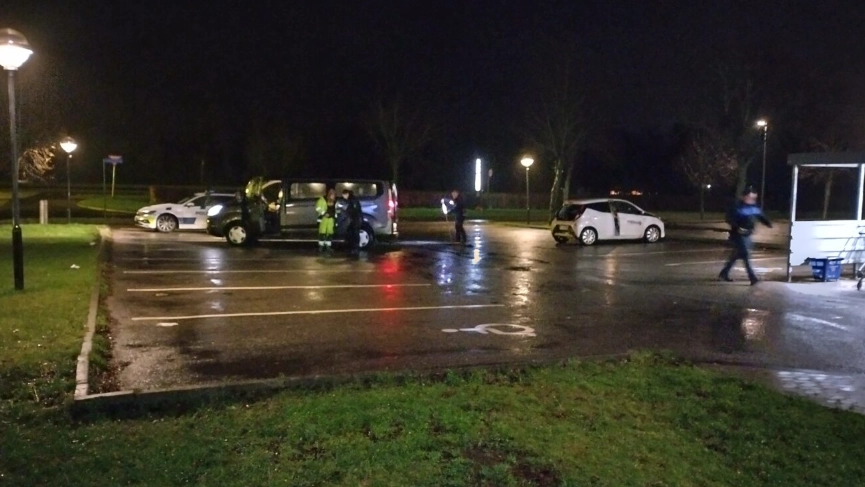 Ulykke på Rema 1000’s parkeringsplads