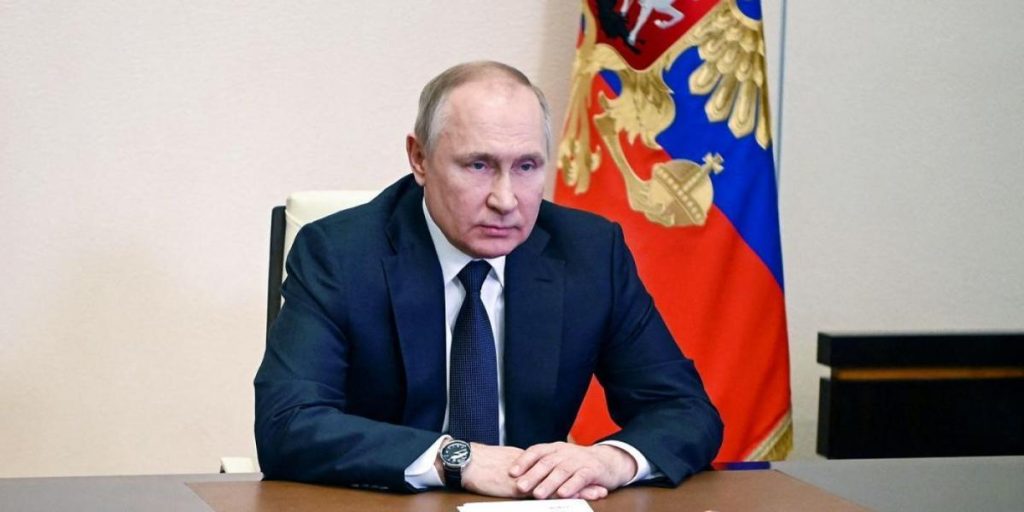 Putins løfte: Vil fortsætte krigen