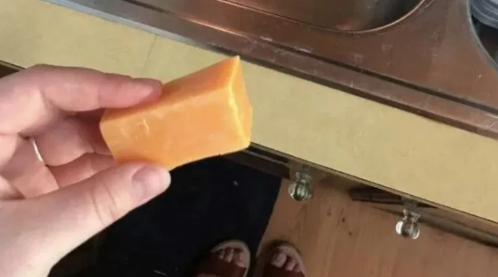 Kvinde brugte cheddar som sæbe: Folk efterlades i chok, når de hører hvorfor