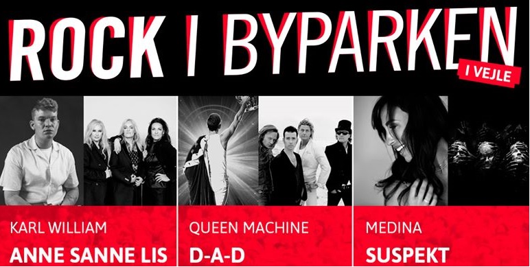 Kæmpenavne til Rock i Byparken 2019