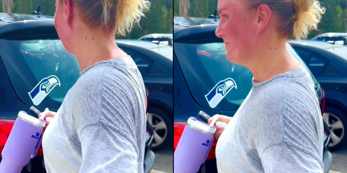 Hun troede, at folk kiggede, fordi hun trænede hårdt: Så opdagede hun, at årsagen var en helt anden