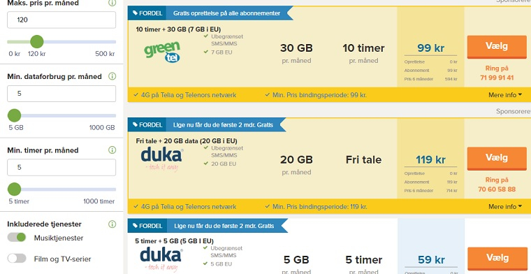 Sådan kan du spare kassen på dit mobilabonnement