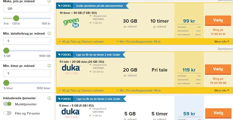 Sådan kan du spare kassen på dit mobilabonnement