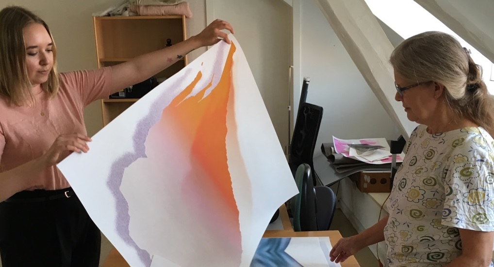 Finsk grafiker gæster Grafisk Værksted Vejle den næste måned