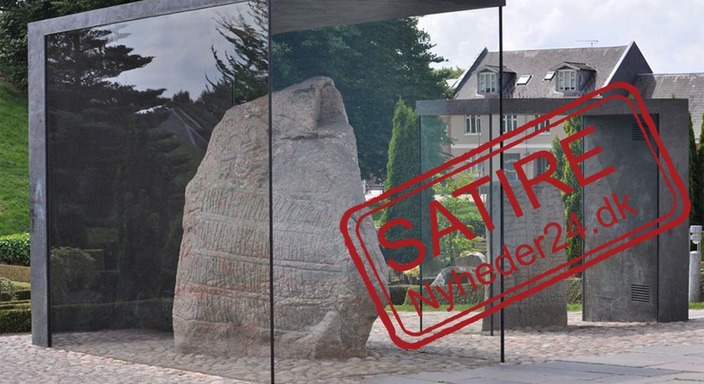 Jellingstenene flyttes til Rådhuspladsen i København