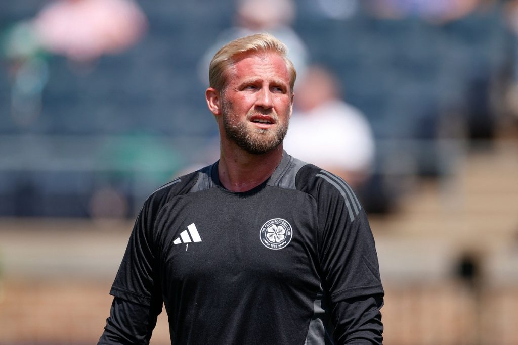 Kasper Schmeichel: “Knust – uden ord…”