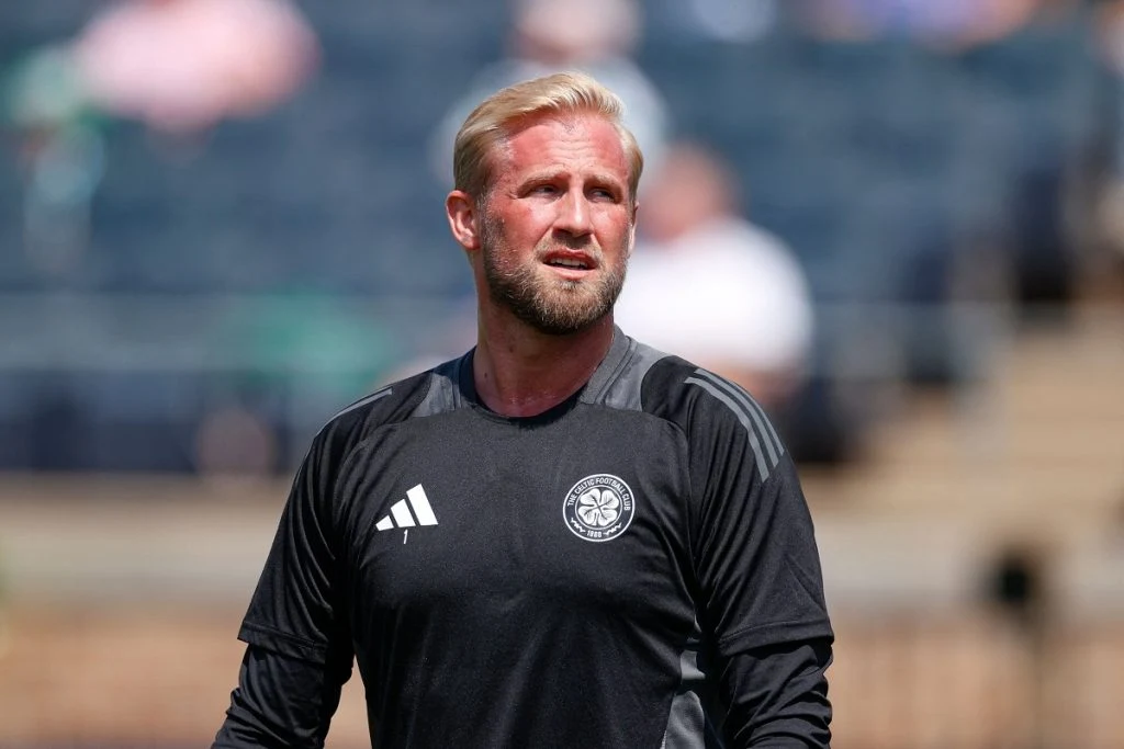 Kasper Schmeichel: “Knust – uden ord…”