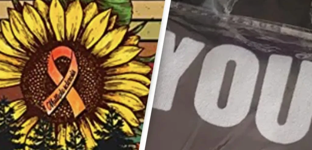 Kvinde efterladt i chok efter forfærdelig t-shirt-forveksling