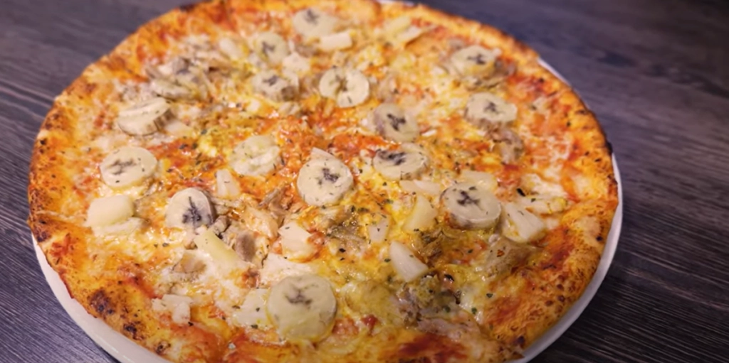 Ville du have lyst til at spise den? Her er svenskernes bananpizza