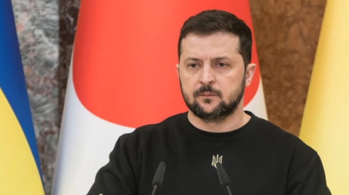 Zelenskyj i uheldig parkering: Fik bøde midt under besøg