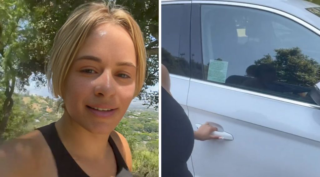 Kvinde vandrede 4 kilometer i bagende varme: Da hun ser sin bil tager sagen en uventet drejning