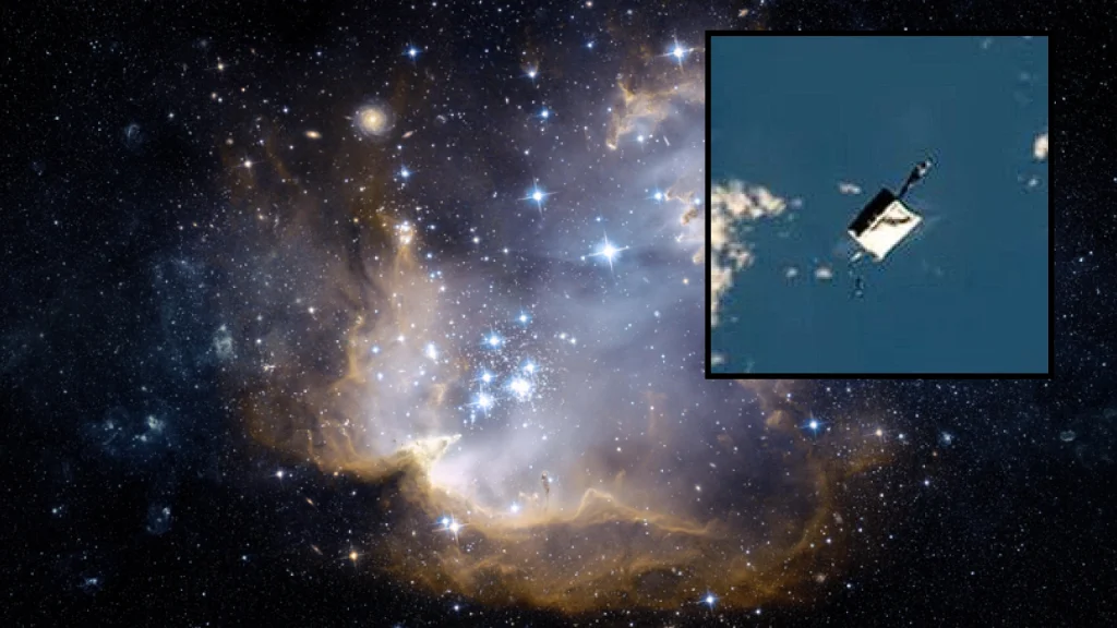 Besynderligt objekt fra NASA flyder rundt ude i rummet: Du kan se det med en kikkert