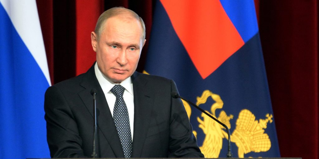 Putin udsender vigtig meddelelse