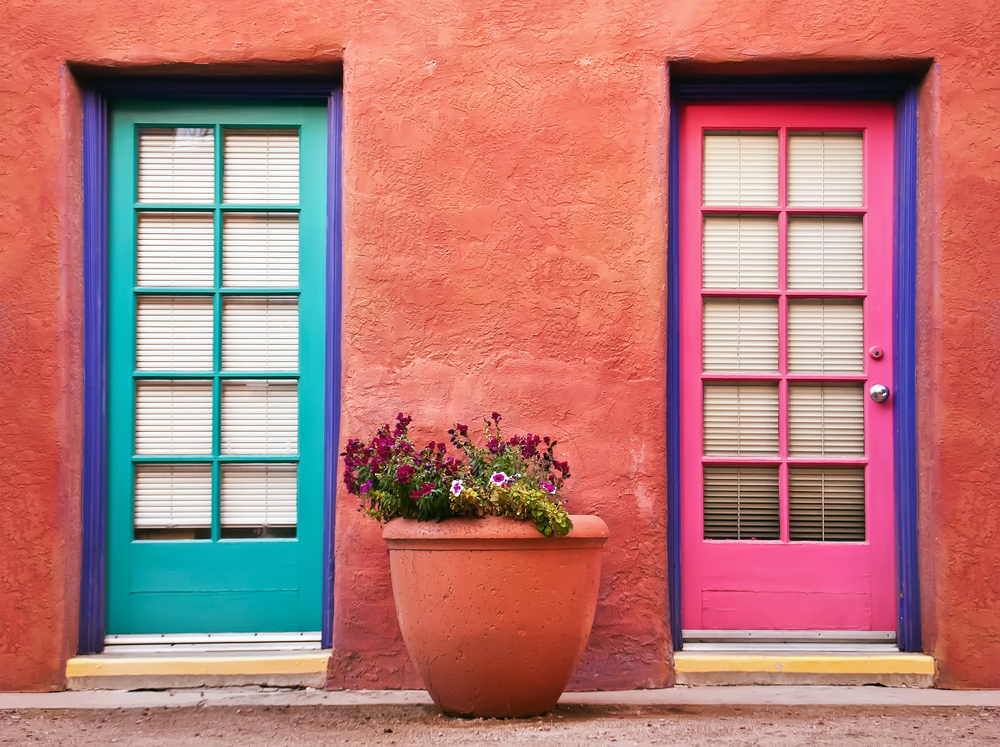 Stødende eller fantastisk? Michelle malede sin fordør i denne farve og nu går internettet amok