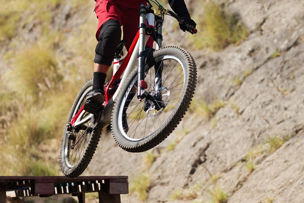 Hele familien bliver udfordret på Vejles nye mountainbike-bane