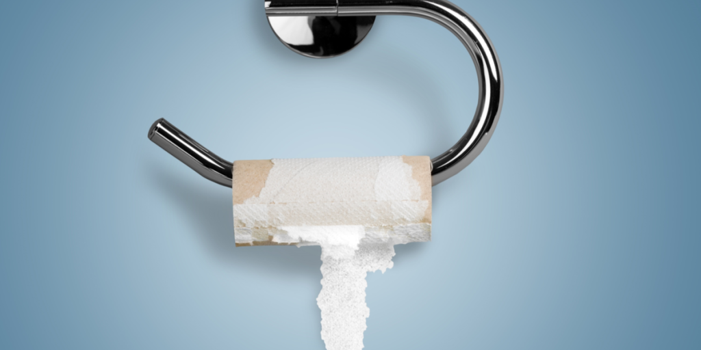 Derfor er det ikke nok at tørre sig med toiletpapir