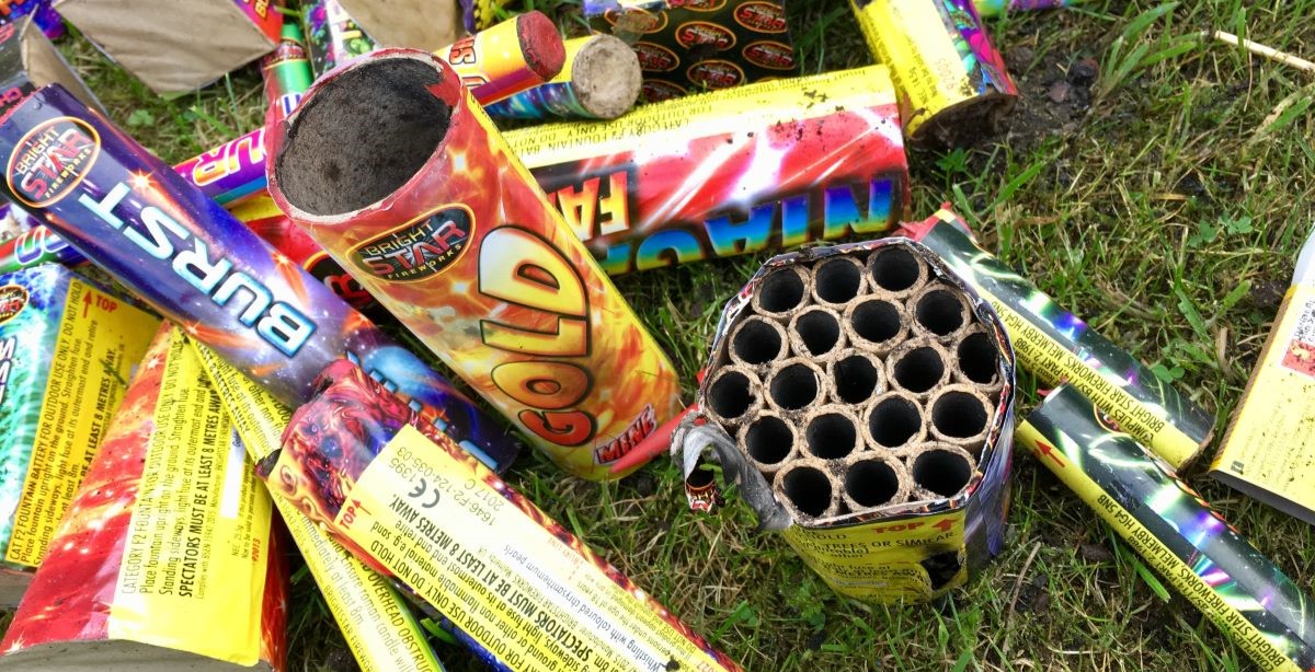 Har du fyrværkeri til overs? Her er hvad du bør gøre