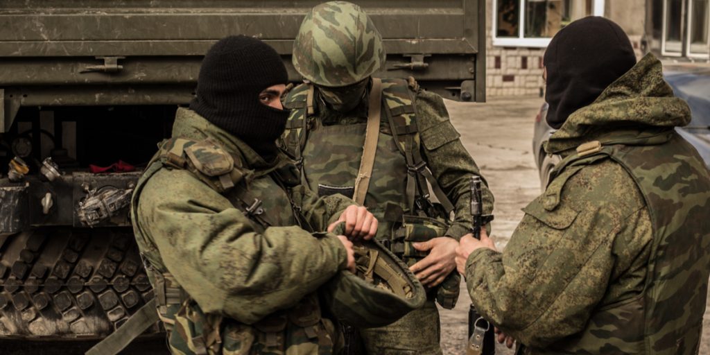 Russiske soldater sprængt i luften af deres egen mine: Ukrainerne prankede dem