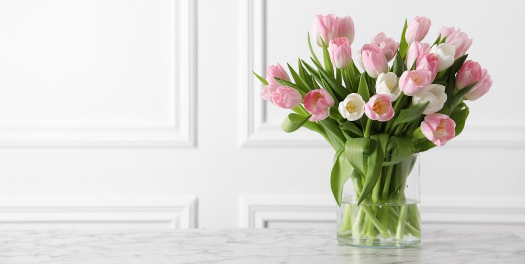 Forlæng holdbarheden på dine afskårne blomster: Put en skive æble ned i vasen, og se magien ske