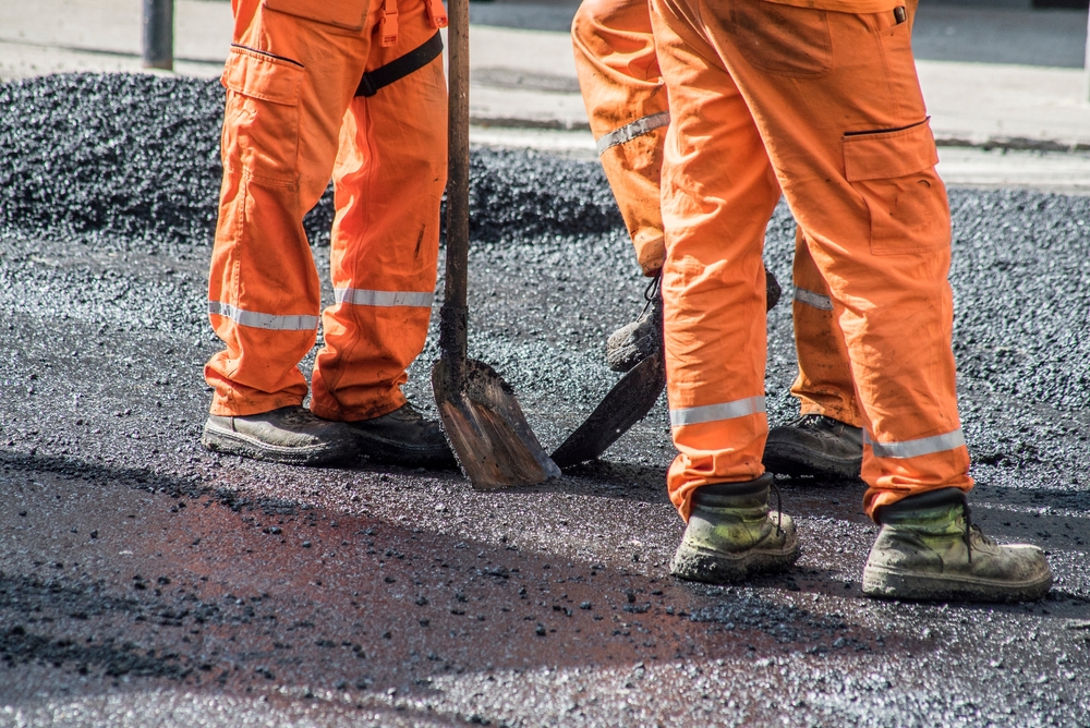 Nu skal du være opmærksom på vejarbejde på denne strækning