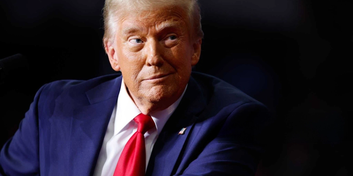 Midt under sin søns besøg: Trump med kontroversiel udtalelse