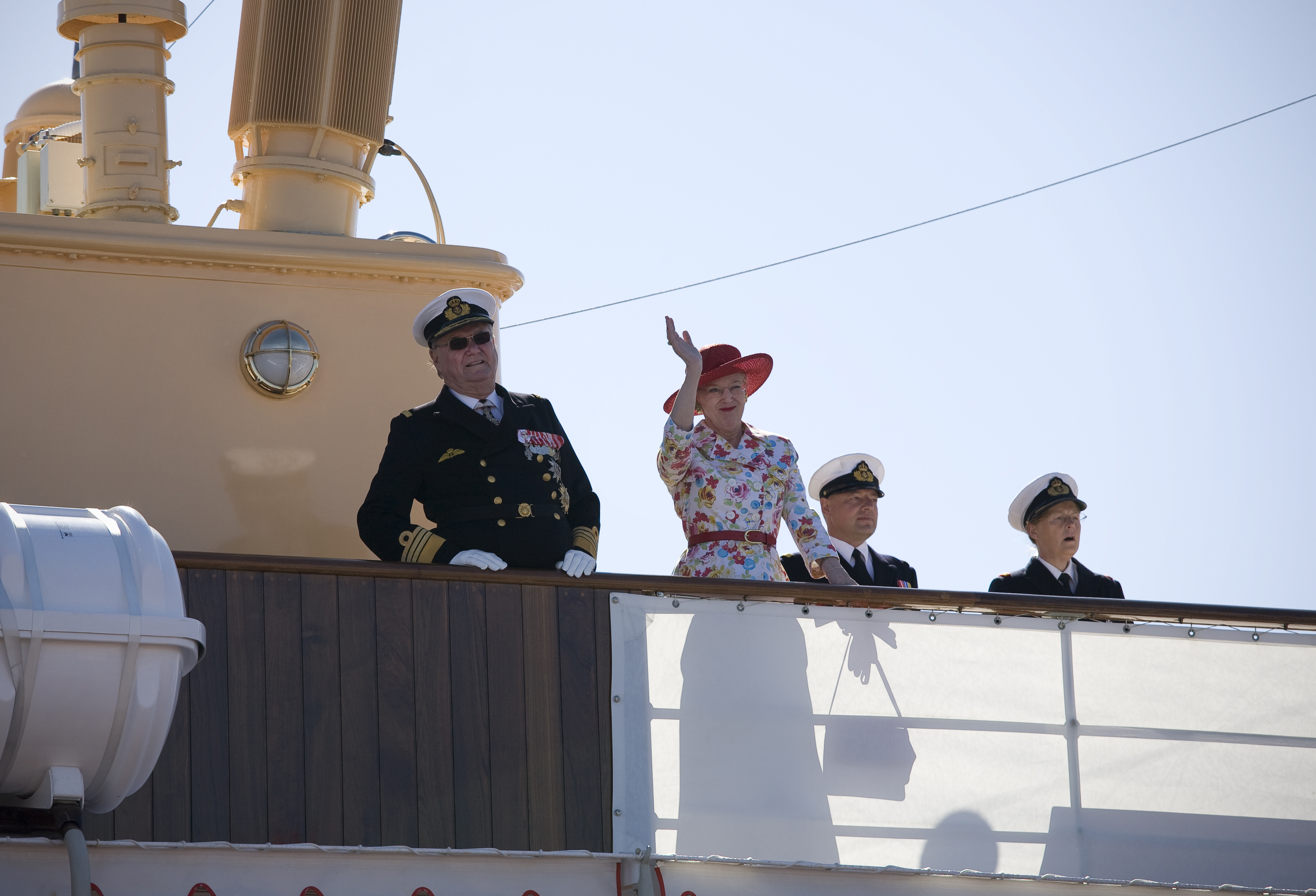 Hendes Majestæt Dronningen besøger Esbjerg på sommertogt