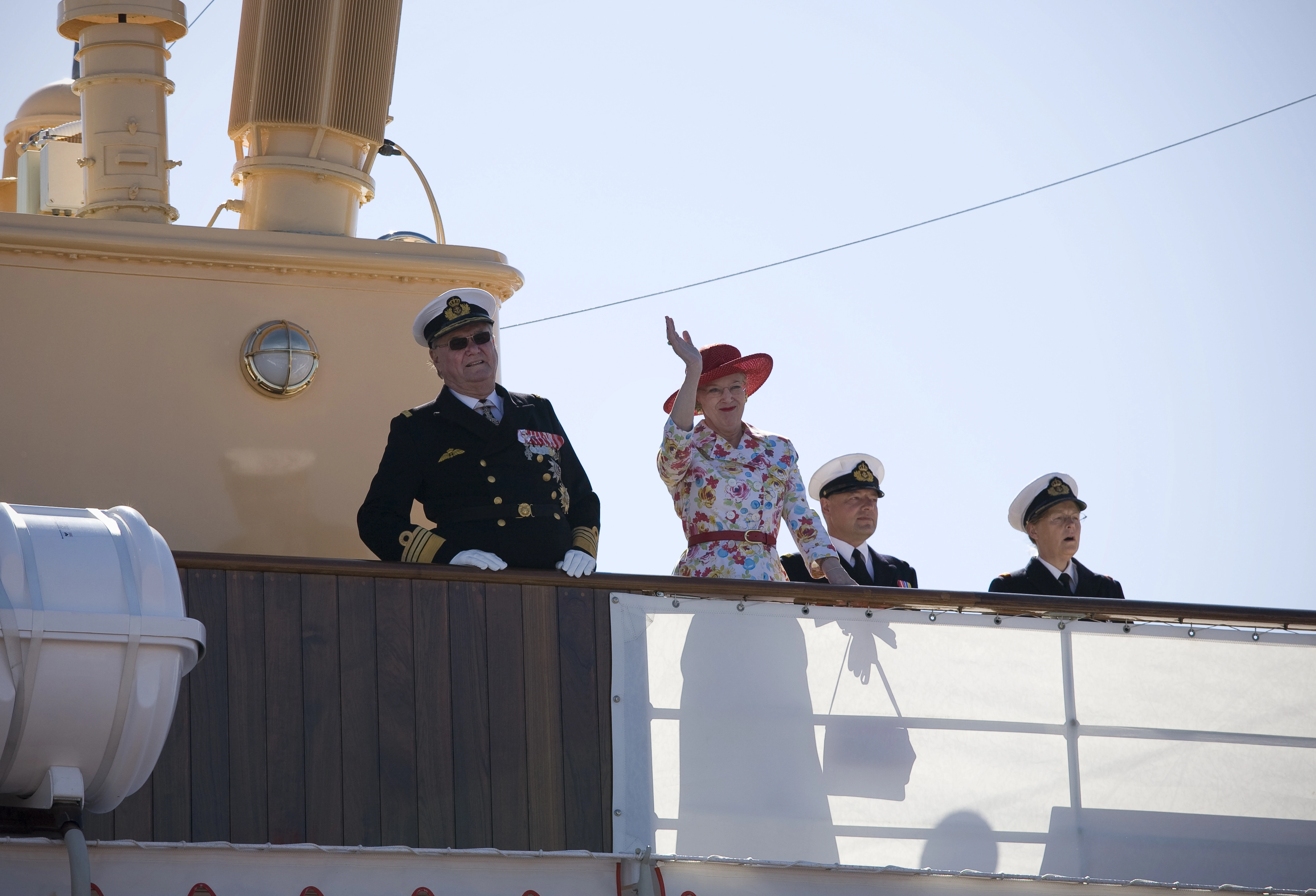 Hendes Majestæt Dronningen besøger Esbjerg på sommertogt