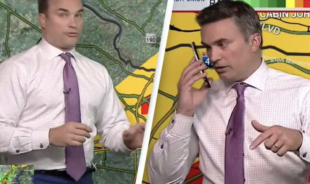 Meteorolog indså, at tornado havde retning mod hans hjem: Så måtte han tænke hurtigt