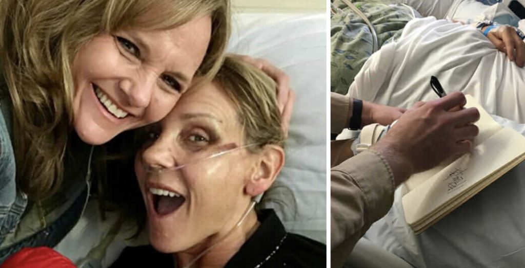 Tina fik hjertestop og var klinisk død i 27 minutter: Da hun vågnede, skrev hun noget helt særligt ned