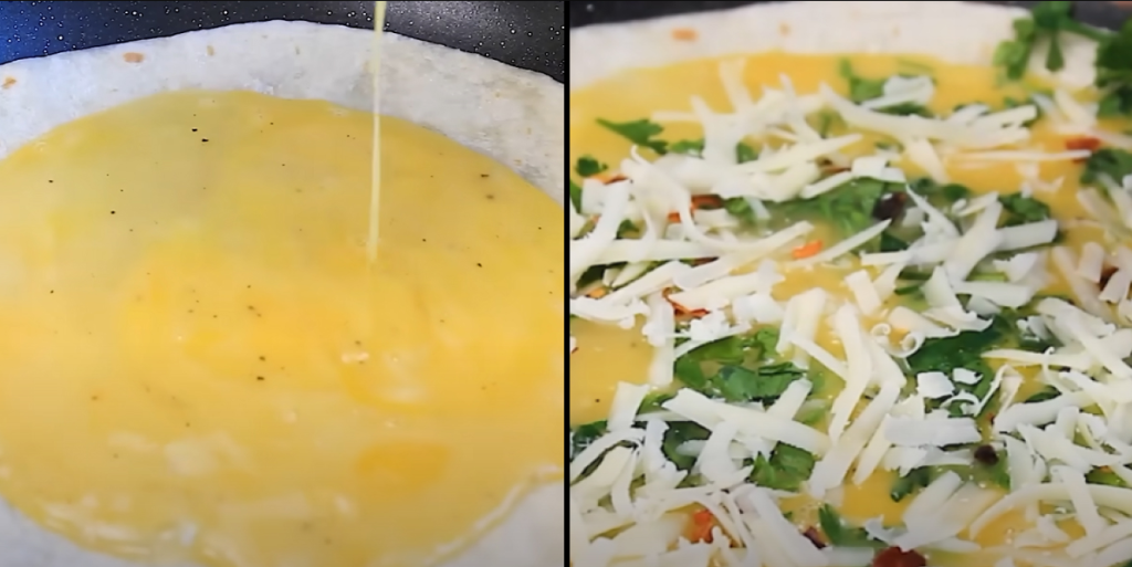Hæld æg på en tortilla, og du vil blive forbløffet over resultatet