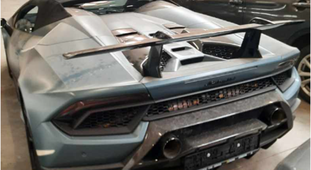 Mand fik taget Lamborghini efter vanvidskørsel: Nu går den på auktion