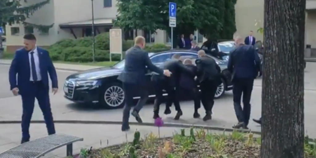 Europæisk premierminister ramt af skud i attentat