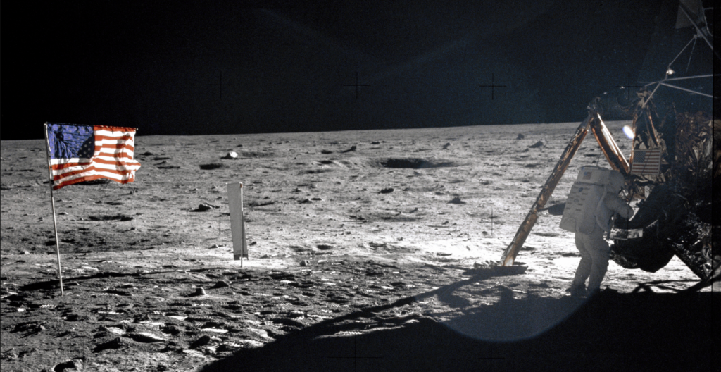 NASA skjulte den første ting, mennesket nogensinde gjorde på Månen