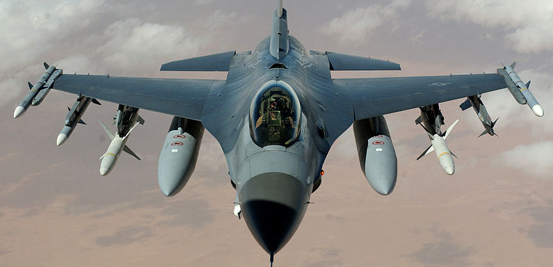 F-16 kampfly kan have skudt russiske fly ned for første gang