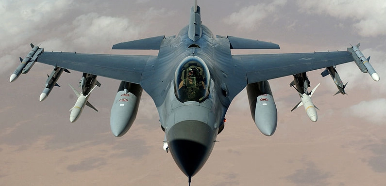 F-16 kampfly kan have skudt russiske fly ned for første gang