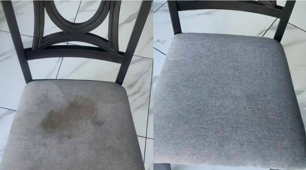 Det perfekte trick til at fjerne pletter fra polstring af sofaer, stole og lænestole: Kræver kun tre ingredienser