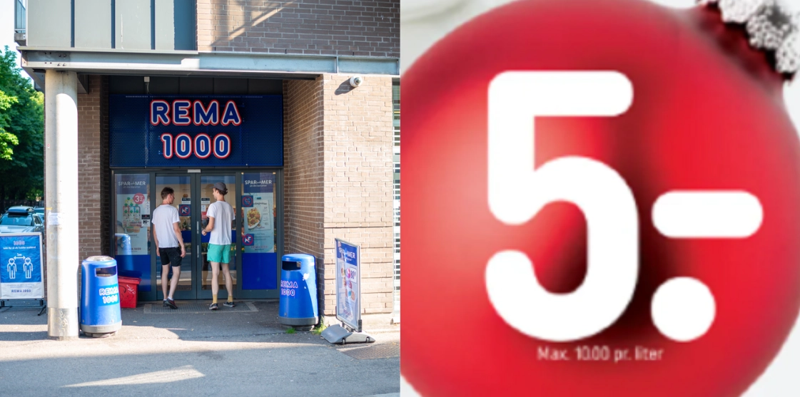 Rema 1000 er i julehumør: Sælger klassikere til kun 5 kroner