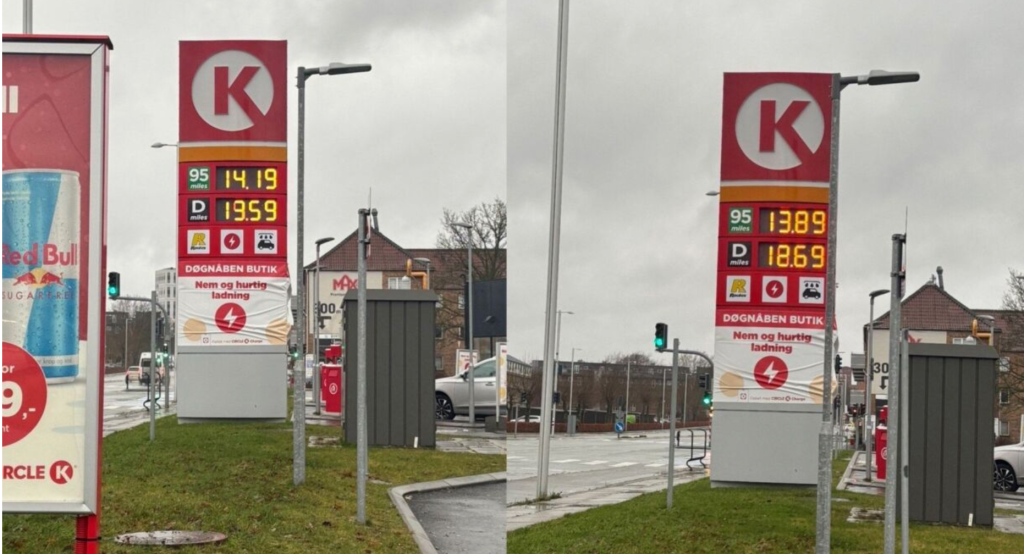 Priserne ved pumpen ændrer sig: Sådan påvirker det din pengepung