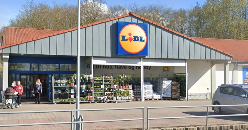 Stort drama i Lidl: Pludselig gik røgkanon af