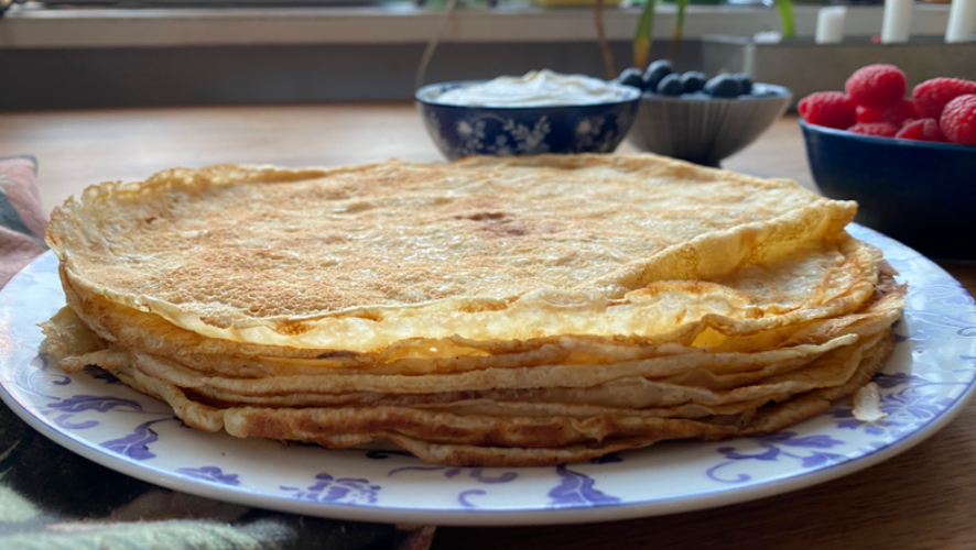I Ungarn laver de pandekager på denne måde. De smager bedre end vores.