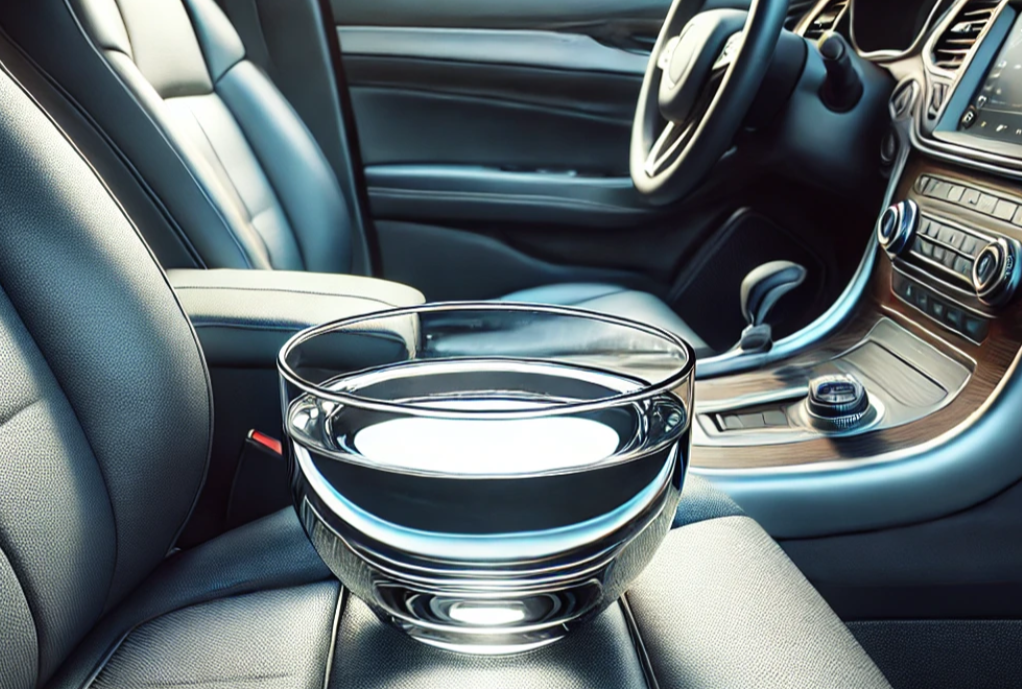 Derfor bør du altid have en skål vand i bilen