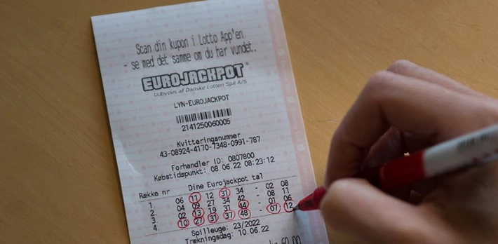 Mand vinder 1.145.324 kroner i Eurojackpot: Har sat ‘en bunke penge til side’ til særligt formål