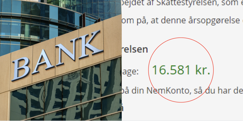 Dansk storbank advarer kunderne: Gælder alle, der får penge tilbage fra Skat