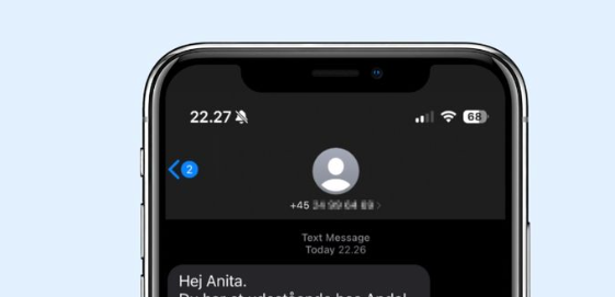 Har du modtaget denne SMS? Over 1 million danskere bør læse med her