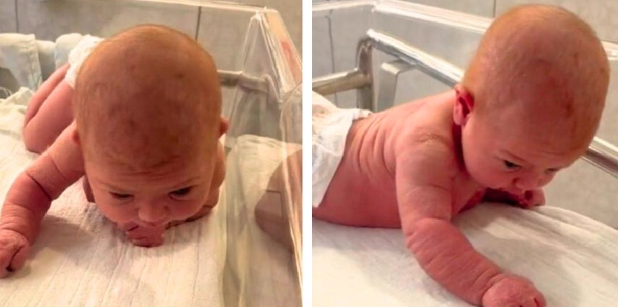 Nyfødt baby går viralt: Hvordan er det muligt?