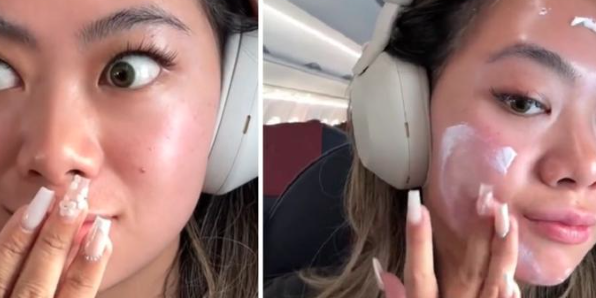 Derfor skal du altid have solcreme i ansigtet når du flyver