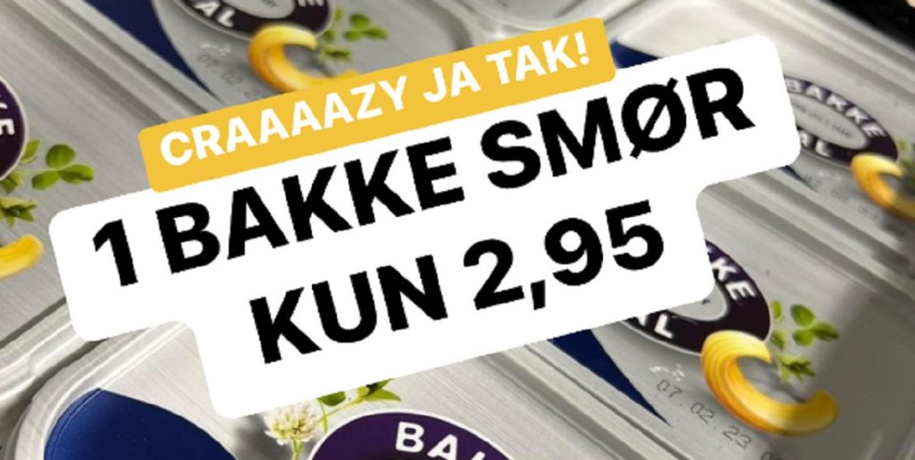 Kvickly med chokerende smør-tilbud: Danmarks billigste